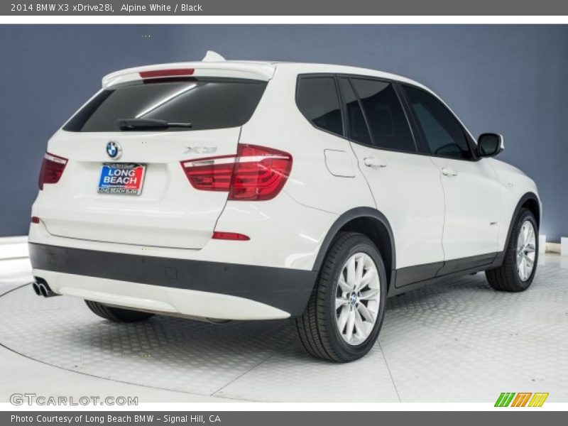 Alpine White / Black 2014 BMW X3 xDrive28i