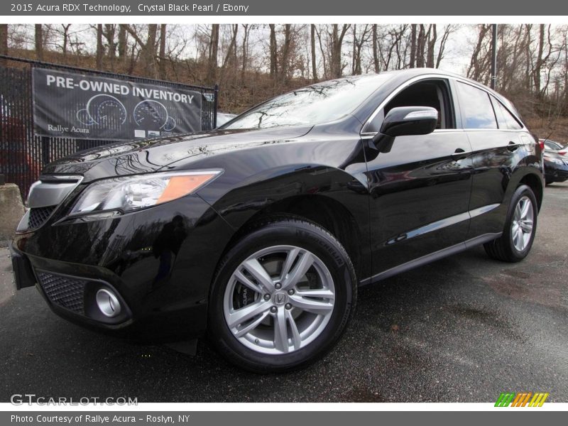Crystal Black Pearl / Ebony 2015 Acura RDX Technology