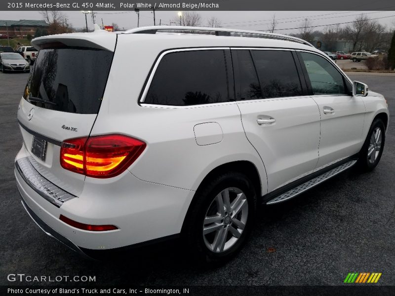 Polar White / Almond Beige/Mocha 2015 Mercedes-Benz GL 450 4Matic