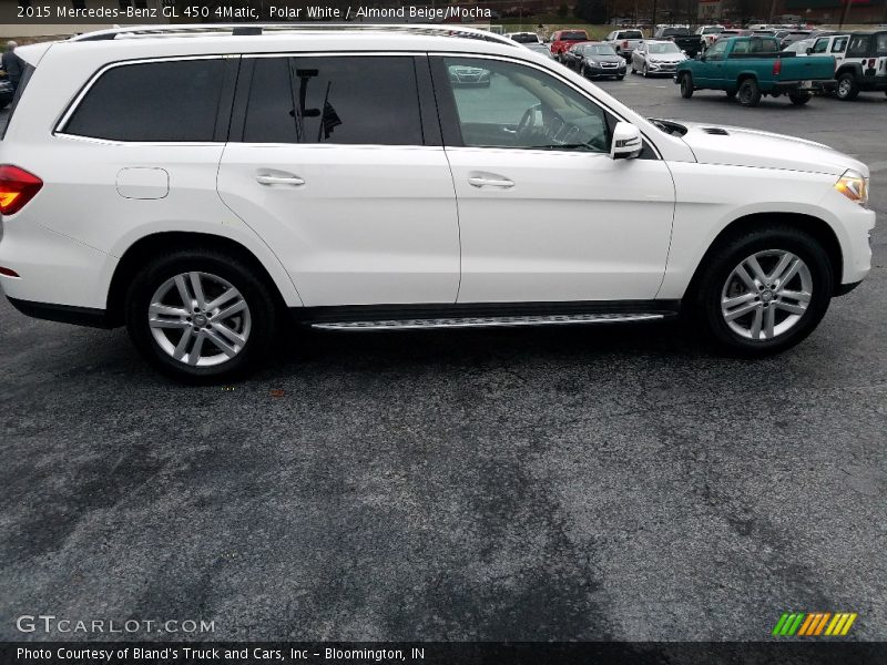 Polar White / Almond Beige/Mocha 2015 Mercedes-Benz GL 450 4Matic