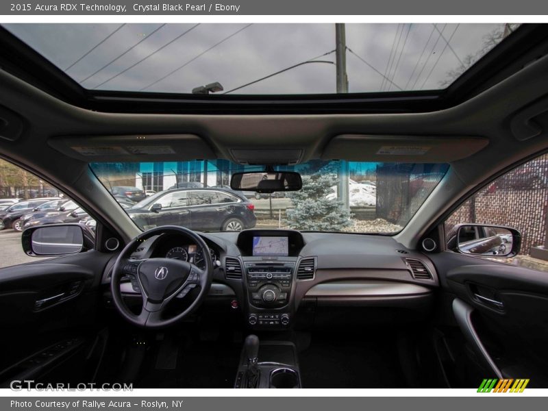 Crystal Black Pearl / Ebony 2015 Acura RDX Technology