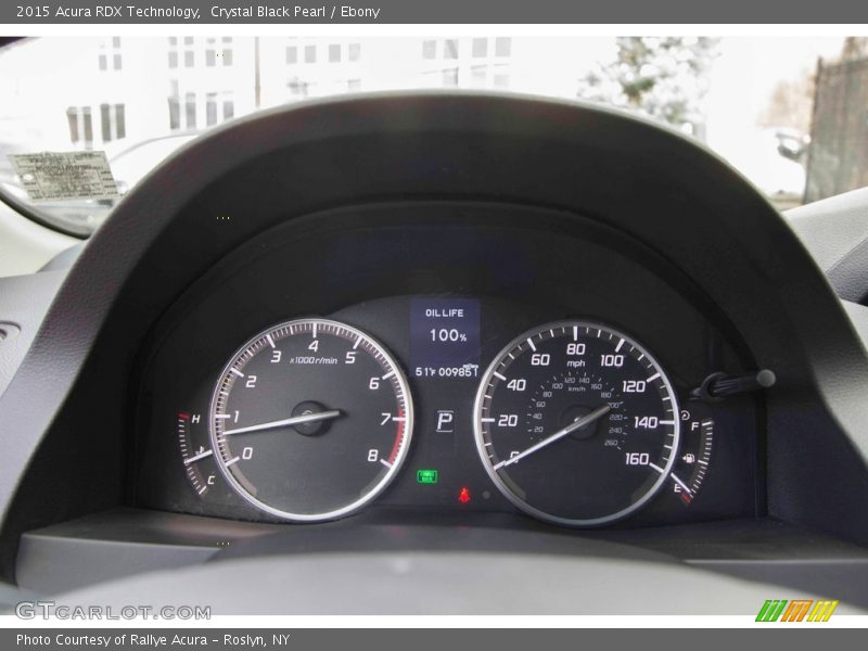 Crystal Black Pearl / Ebony 2015 Acura RDX Technology