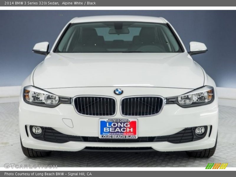 Alpine White / Black 2014 BMW 3 Series 320i Sedan