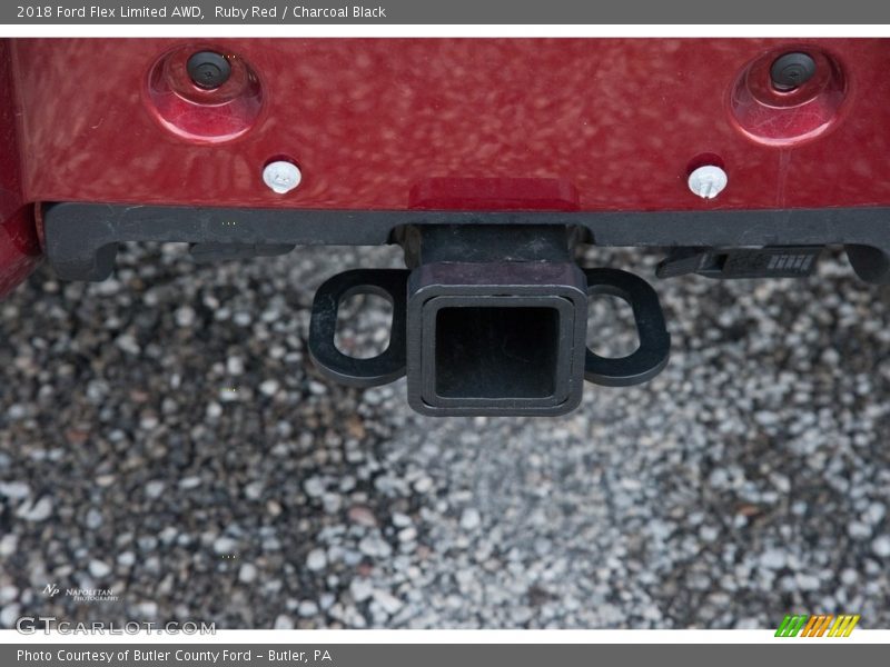 Ruby Red / Charcoal Black 2018 Ford Flex Limited AWD
