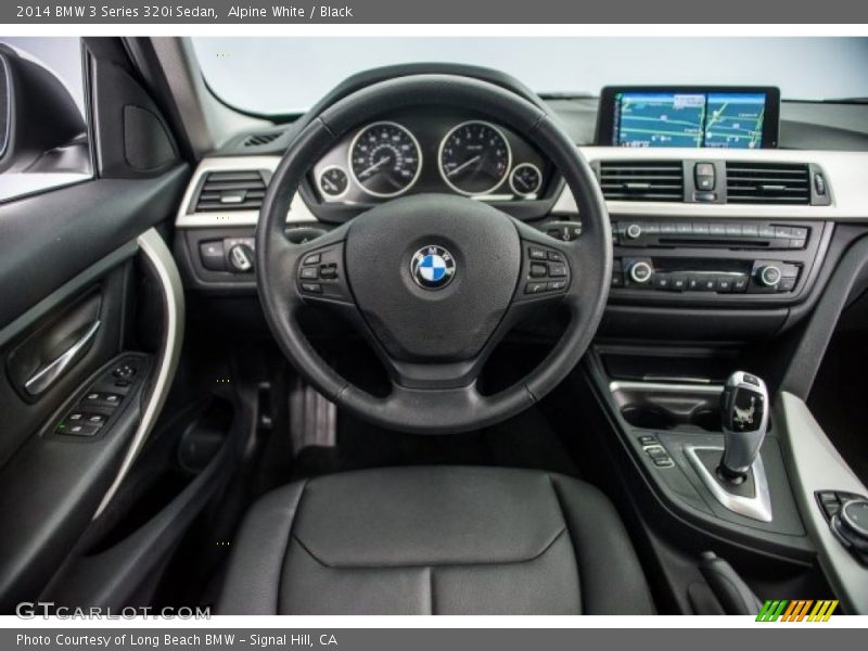 Alpine White / Black 2014 BMW 3 Series 320i Sedan