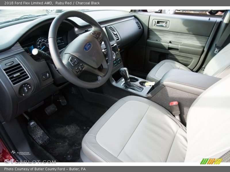 Ruby Red / Charcoal Black 2018 Ford Flex Limited AWD