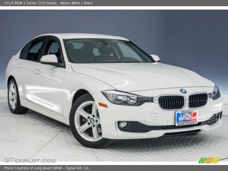 Alpine White / Black 2014 BMW 3 Series 320i Sedan