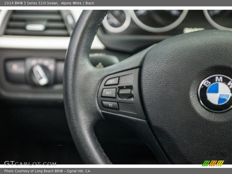 Alpine White / Black 2014 BMW 3 Series 320i Sedan