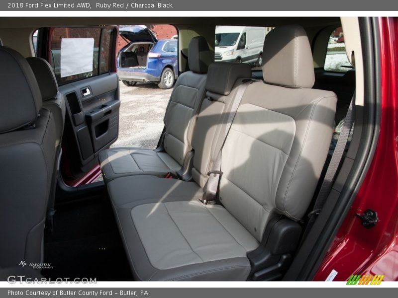 Ruby Red / Charcoal Black 2018 Ford Flex Limited AWD