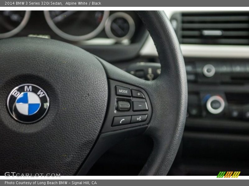 Alpine White / Black 2014 BMW 3 Series 320i Sedan