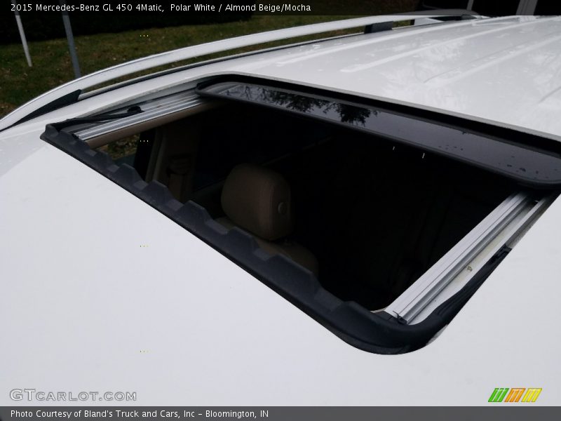 Polar White / Almond Beige/Mocha 2015 Mercedes-Benz GL 450 4Matic