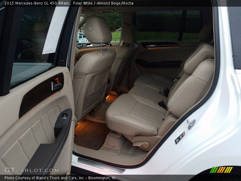 Polar White / Almond Beige/Mocha 2015 Mercedes-Benz GL 450 4Matic