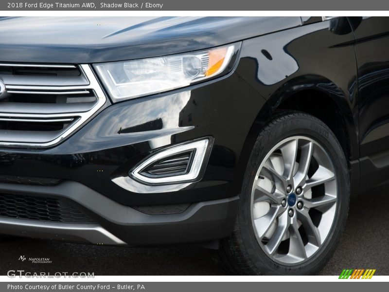 Shadow Black / Ebony 2018 Ford Edge Titanium AWD
