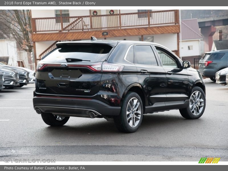 Shadow Black / Ebony 2018 Ford Edge Titanium AWD