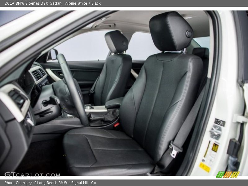 Alpine White / Black 2014 BMW 3 Series 320i Sedan