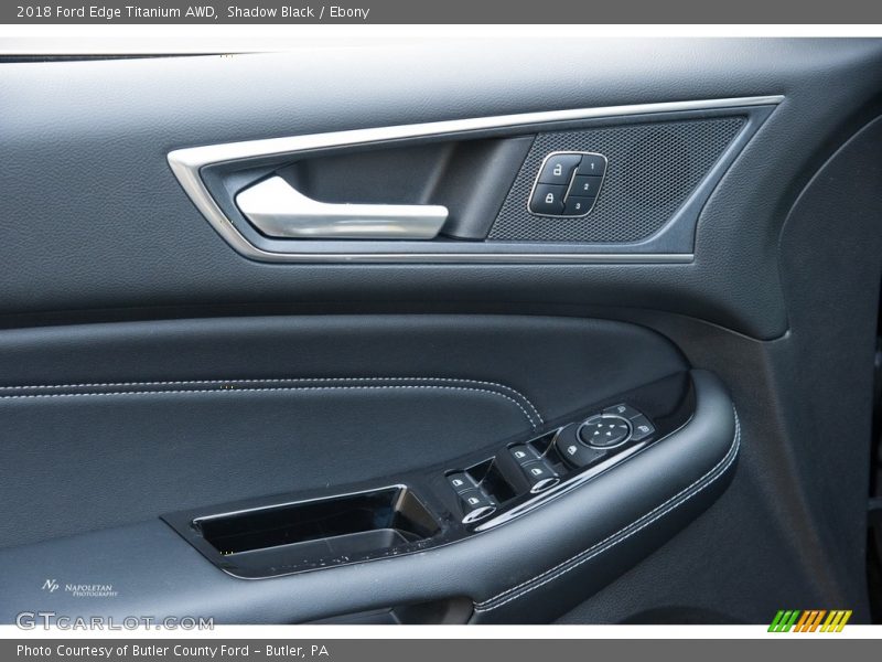 Shadow Black / Ebony 2018 Ford Edge Titanium AWD