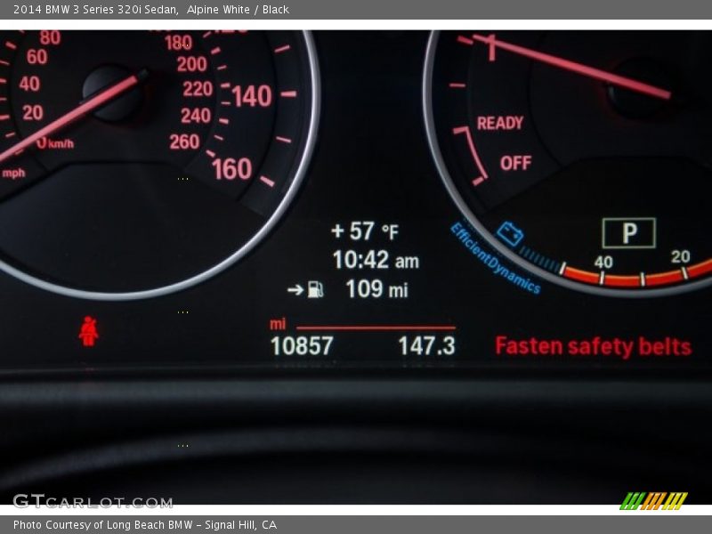 Alpine White / Black 2014 BMW 3 Series 320i Sedan