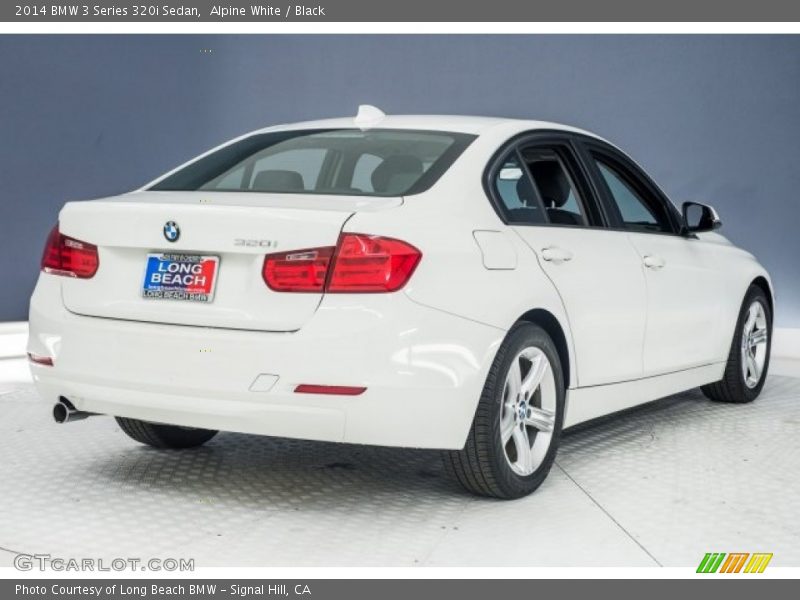 Alpine White / Black 2014 BMW 3 Series 320i Sedan