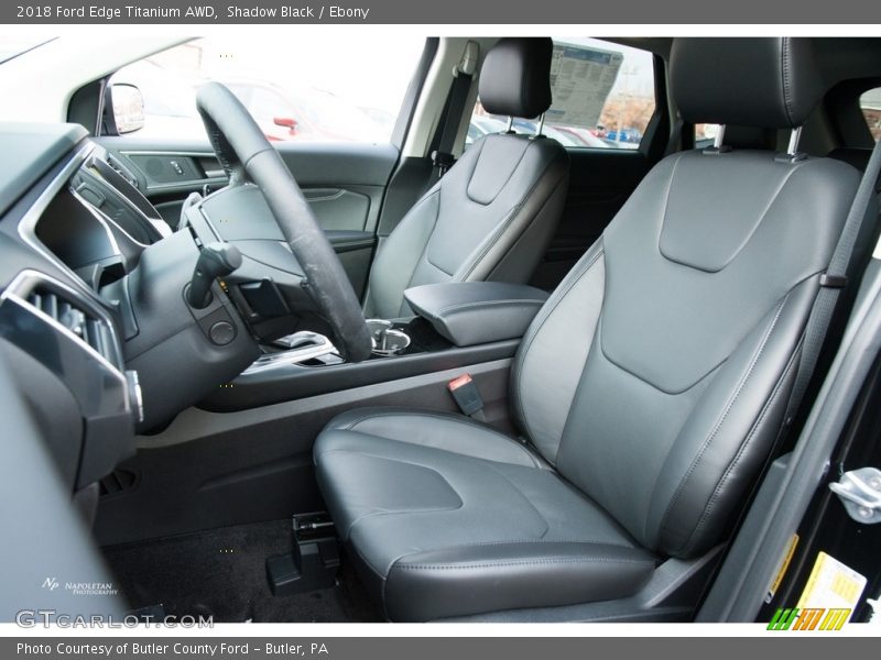 Shadow Black / Ebony 2018 Ford Edge Titanium AWD
