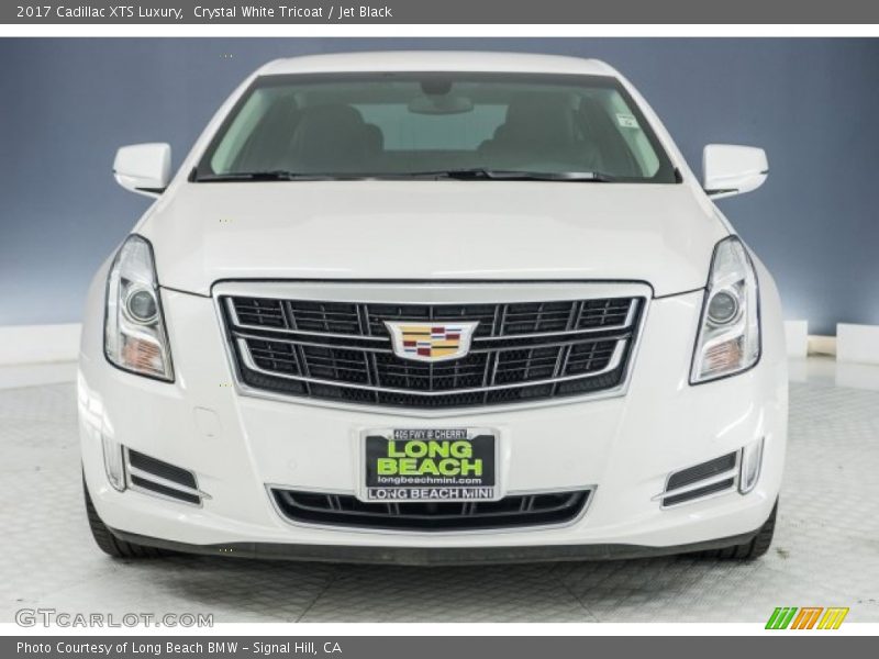 Crystal White Tricoat / Jet Black 2017 Cadillac XTS Luxury