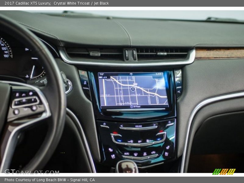 Crystal White Tricoat / Jet Black 2017 Cadillac XTS Luxury