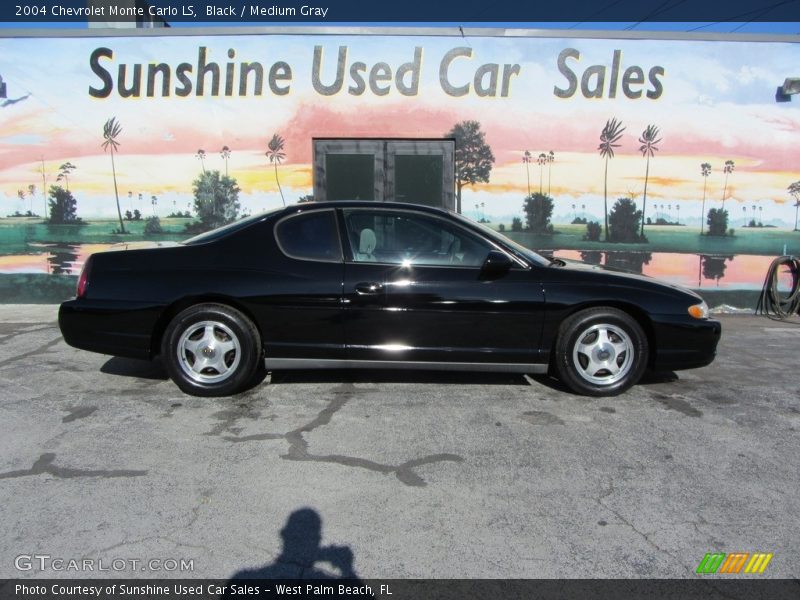 Black / Medium Gray 2004 Chevrolet Monte Carlo LS