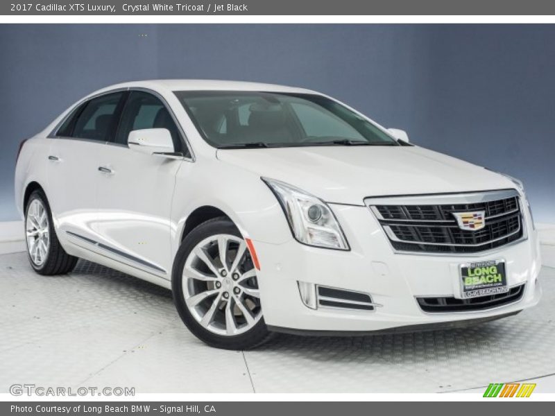 Crystal White Tricoat / Jet Black 2017 Cadillac XTS Luxury