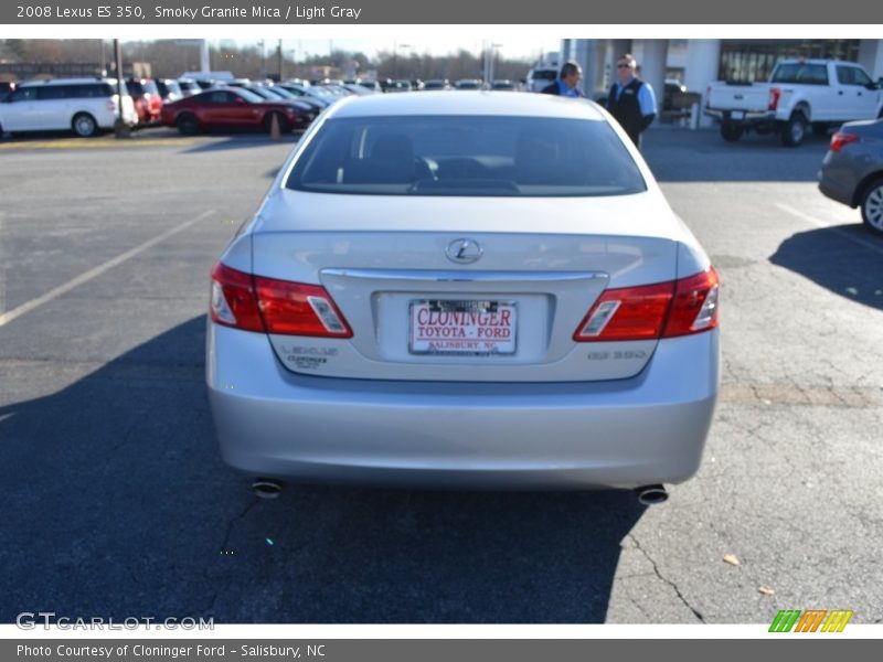 Smoky Granite Mica / Light Gray 2008 Lexus ES 350