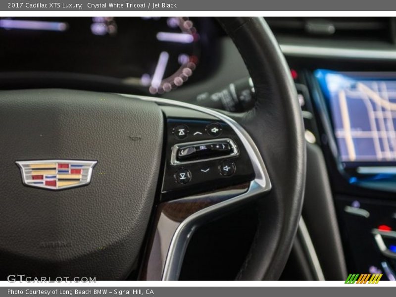 Crystal White Tricoat / Jet Black 2017 Cadillac XTS Luxury