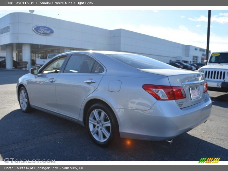 Smoky Granite Mica / Light Gray 2008 Lexus ES 350