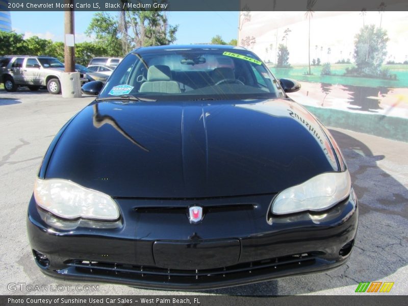 Black / Medium Gray 2004 Chevrolet Monte Carlo LS
