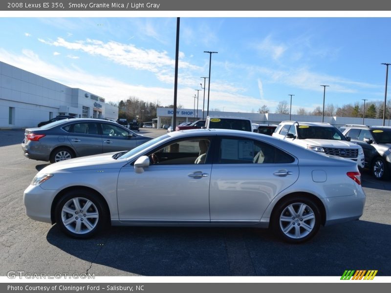 Smoky Granite Mica / Light Gray 2008 Lexus ES 350