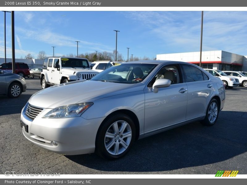 Smoky Granite Mica / Light Gray 2008 Lexus ES 350