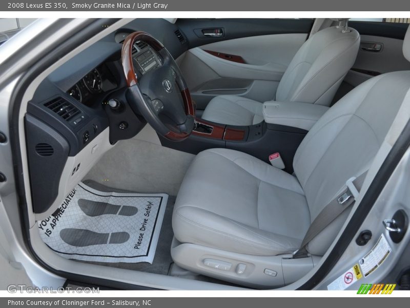 Smoky Granite Mica / Light Gray 2008 Lexus ES 350