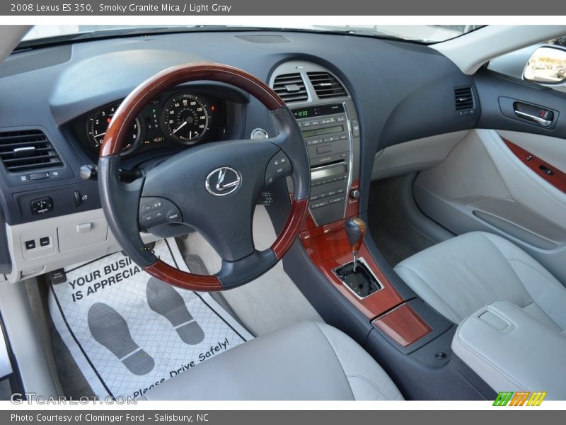 Smoky Granite Mica / Light Gray 2008 Lexus ES 350