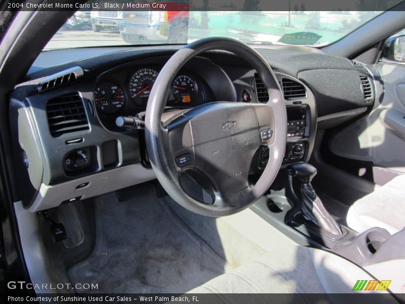Black / Medium Gray 2004 Chevrolet Monte Carlo LS