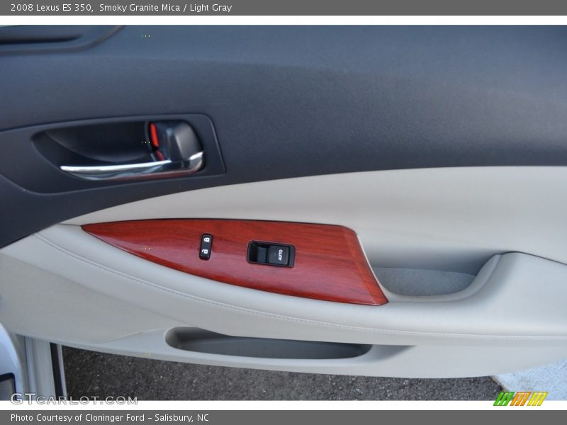 Smoky Granite Mica / Light Gray 2008 Lexus ES 350
