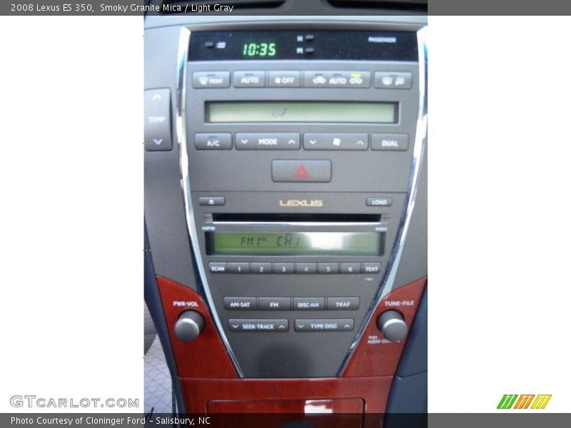 Smoky Granite Mica / Light Gray 2008 Lexus ES 350