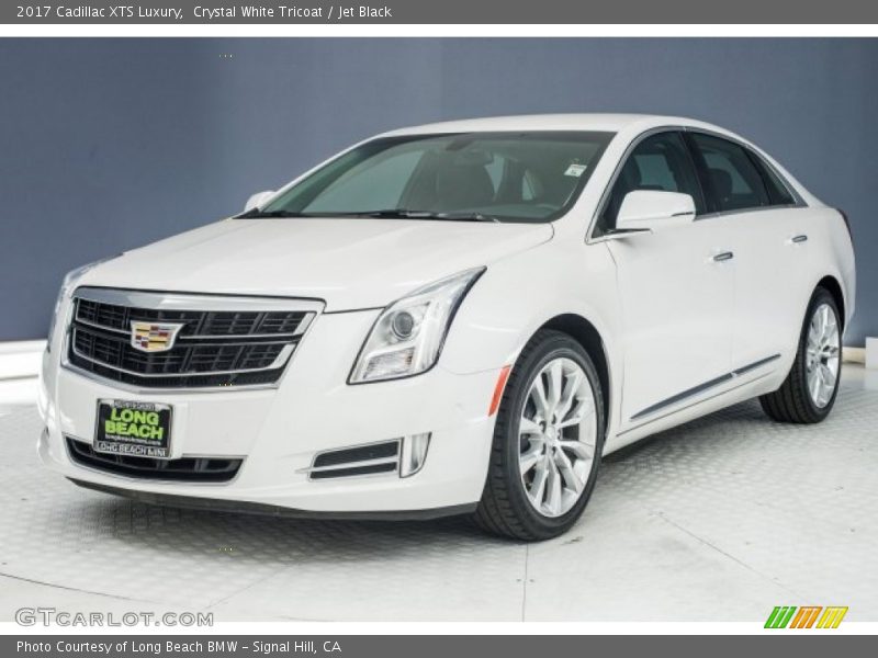Crystal White Tricoat / Jet Black 2017 Cadillac XTS Luxury