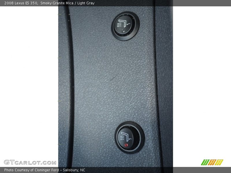 Smoky Granite Mica / Light Gray 2008 Lexus ES 350