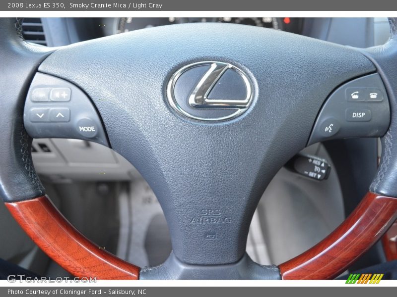 Smoky Granite Mica / Light Gray 2008 Lexus ES 350