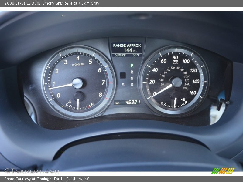 Smoky Granite Mica / Light Gray 2008 Lexus ES 350