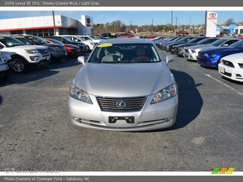 Smoky Granite Mica / Light Gray 2008 Lexus ES 350