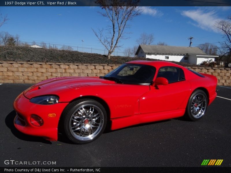 Viper Red / Black 1997 Dodge Viper GTS