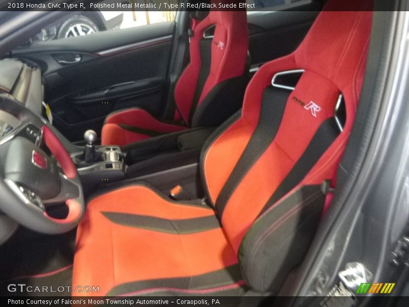 Front Seat of 2018 Civic Type R
