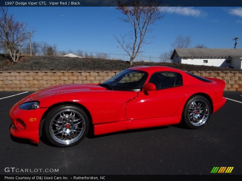 Viper Red / Black 1997 Dodge Viper GTS