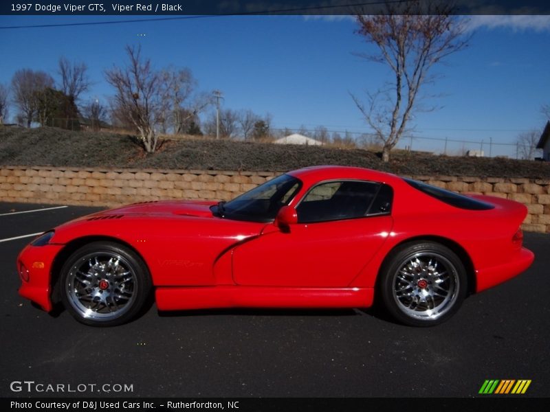 Viper Red / Black 1997 Dodge Viper GTS
