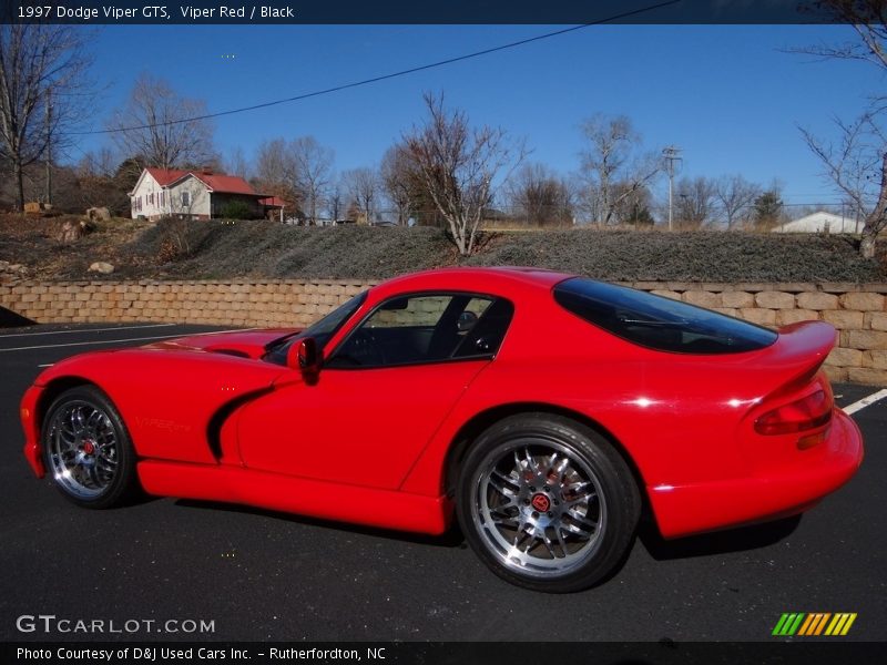 Viper Red / Black 1997 Dodge Viper GTS