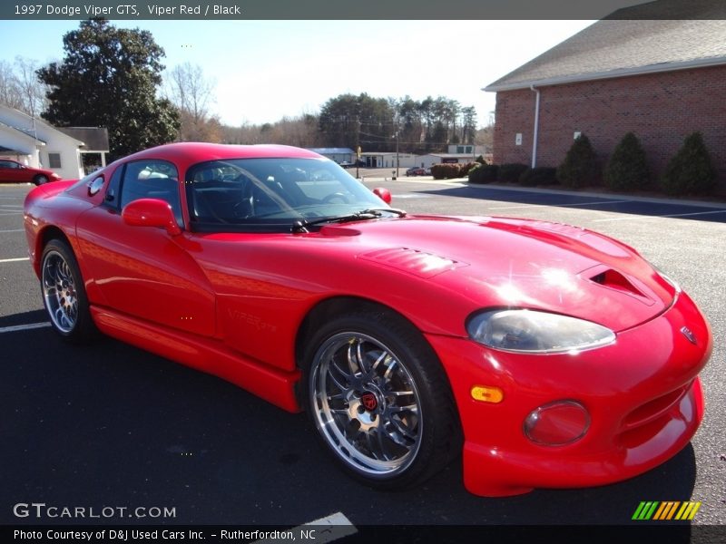 Viper Red / Black 1997 Dodge Viper GTS