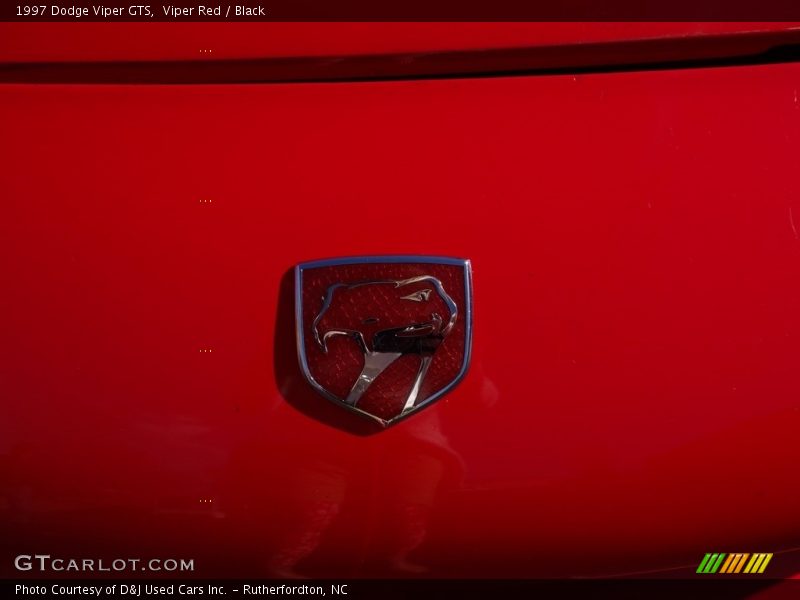 Viper Red / Black 1997 Dodge Viper GTS